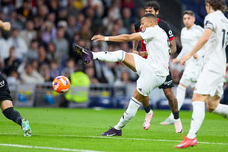 Kylian Mbappé, l'attaquant du Real Madrid.