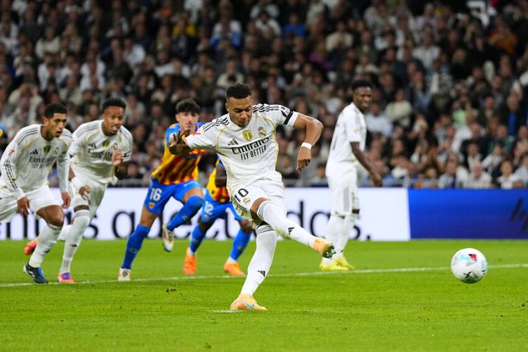 Kylian Mbappé, l'attaquant du Real Madrid.