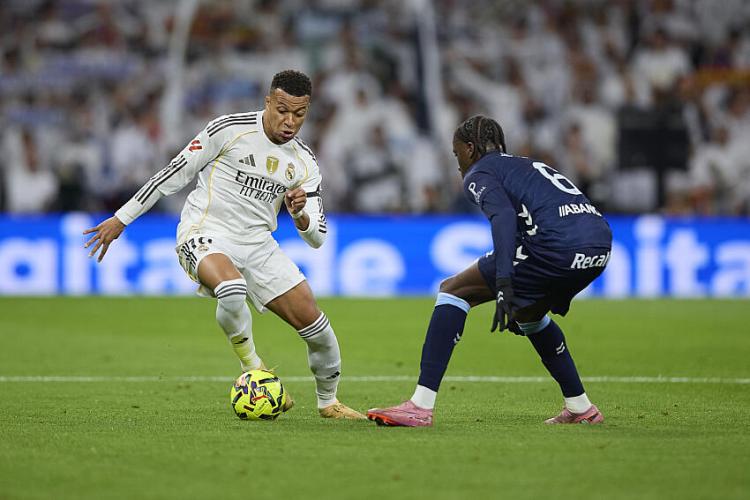 Kylian Mbappé, l'attaquant du Real Madrid.