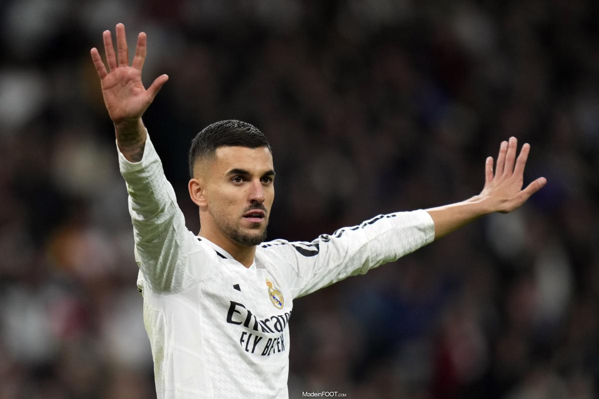 Dani Ceballos, le milieu de terrain du Real Madrid.