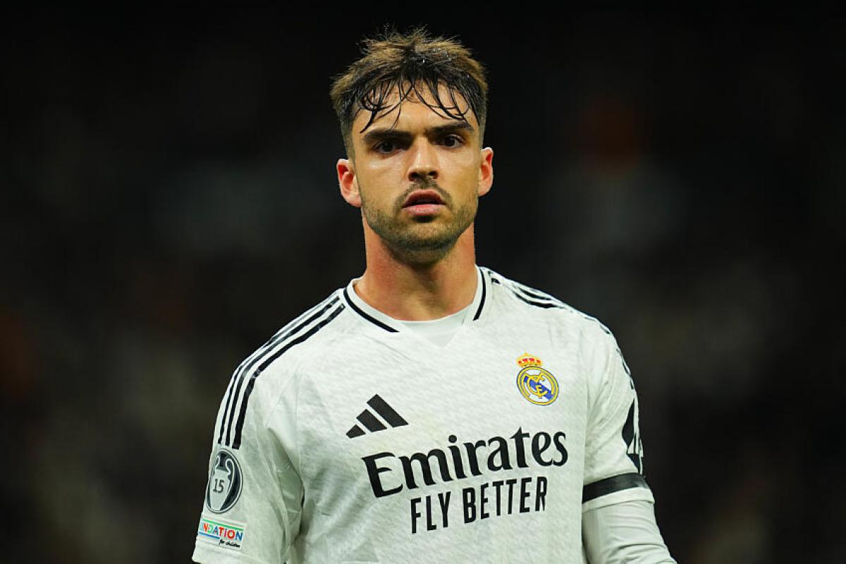 Raul Asencio, le défenseur central du Real Madrid.