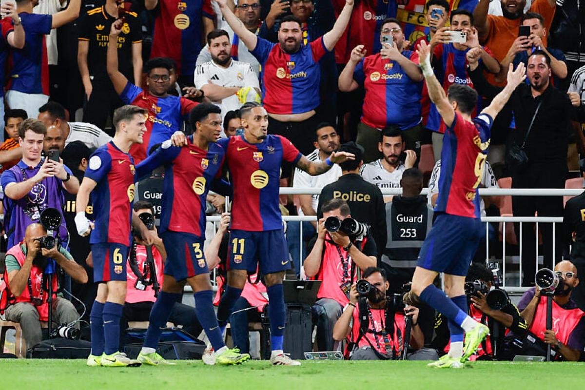 Les joueurs du FC Barcelone 