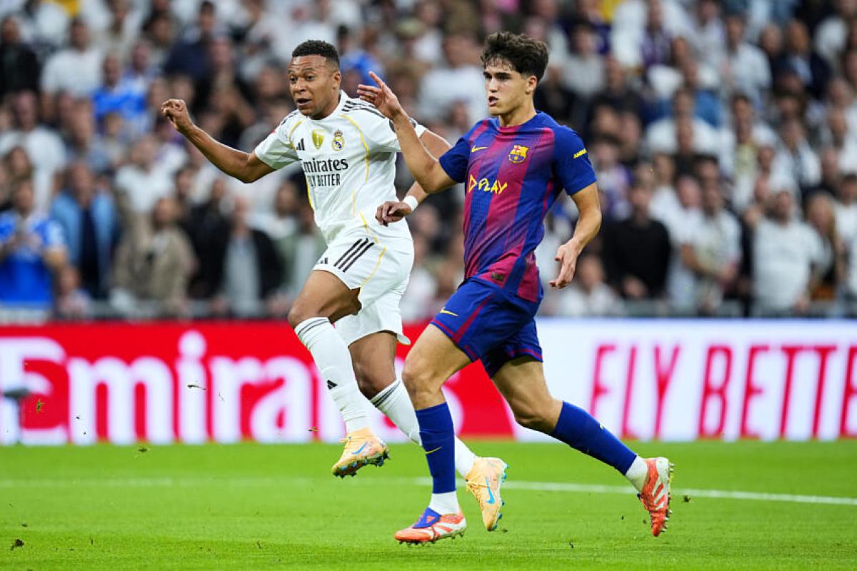 Kylian Mbappé, l'attaquant du Real Madrid.