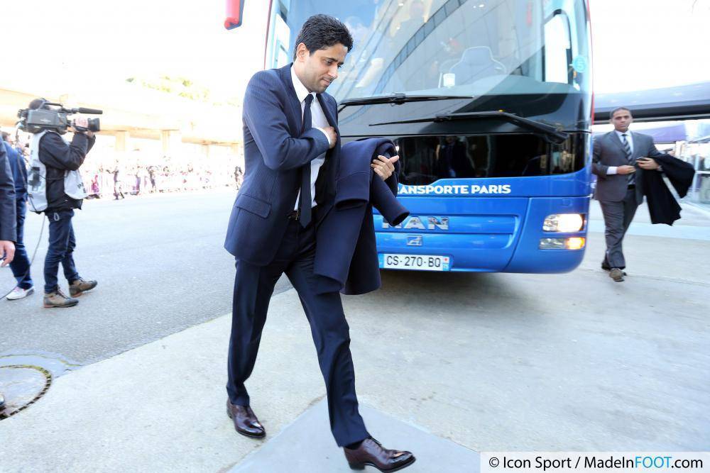 Nasser Al-Khelaïfi, le président du Paris Saint-Germain