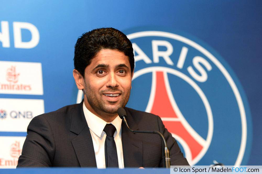 Nasser Al-Khelaïfi, le président du Paris Saint-Germain