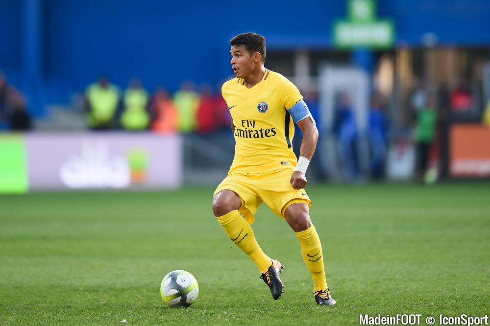 Thiago Silva n'a pas affronter le Real Madrid lors des 8es de finale de la Ligue des Champions.