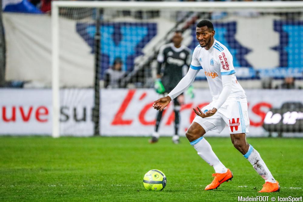 Zambo Anguissa avec l'OM en 2018.
