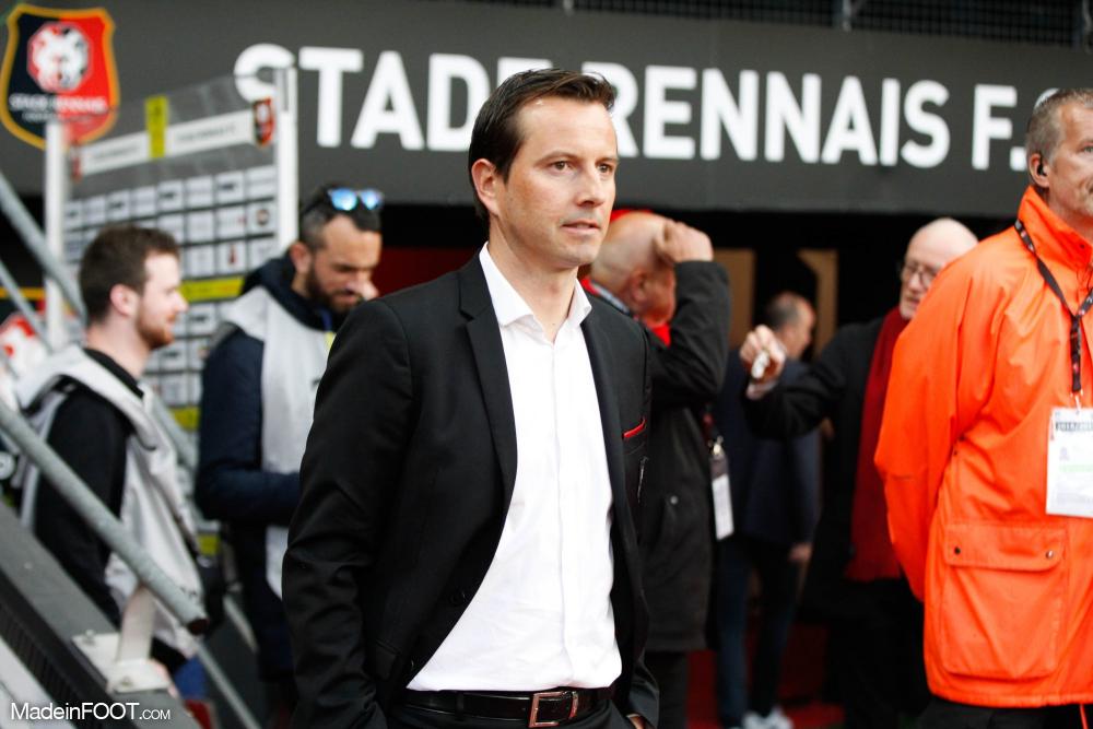 Julien Stéphan, l'entraîneur du Stade Rennais FC.