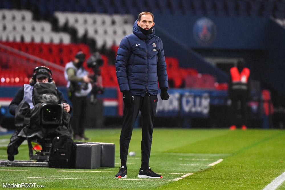 Thomas Tuchel avec le PSG.