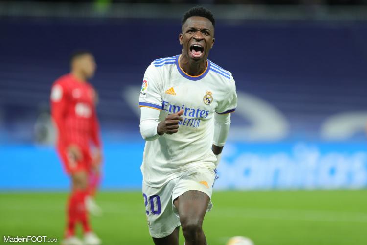 Vinicius, auteur d'un triplé contre Levante 