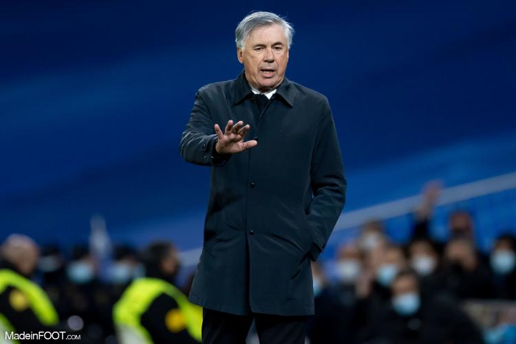 Carlo Ancelotti, l'entraîneur du Real Madrid.