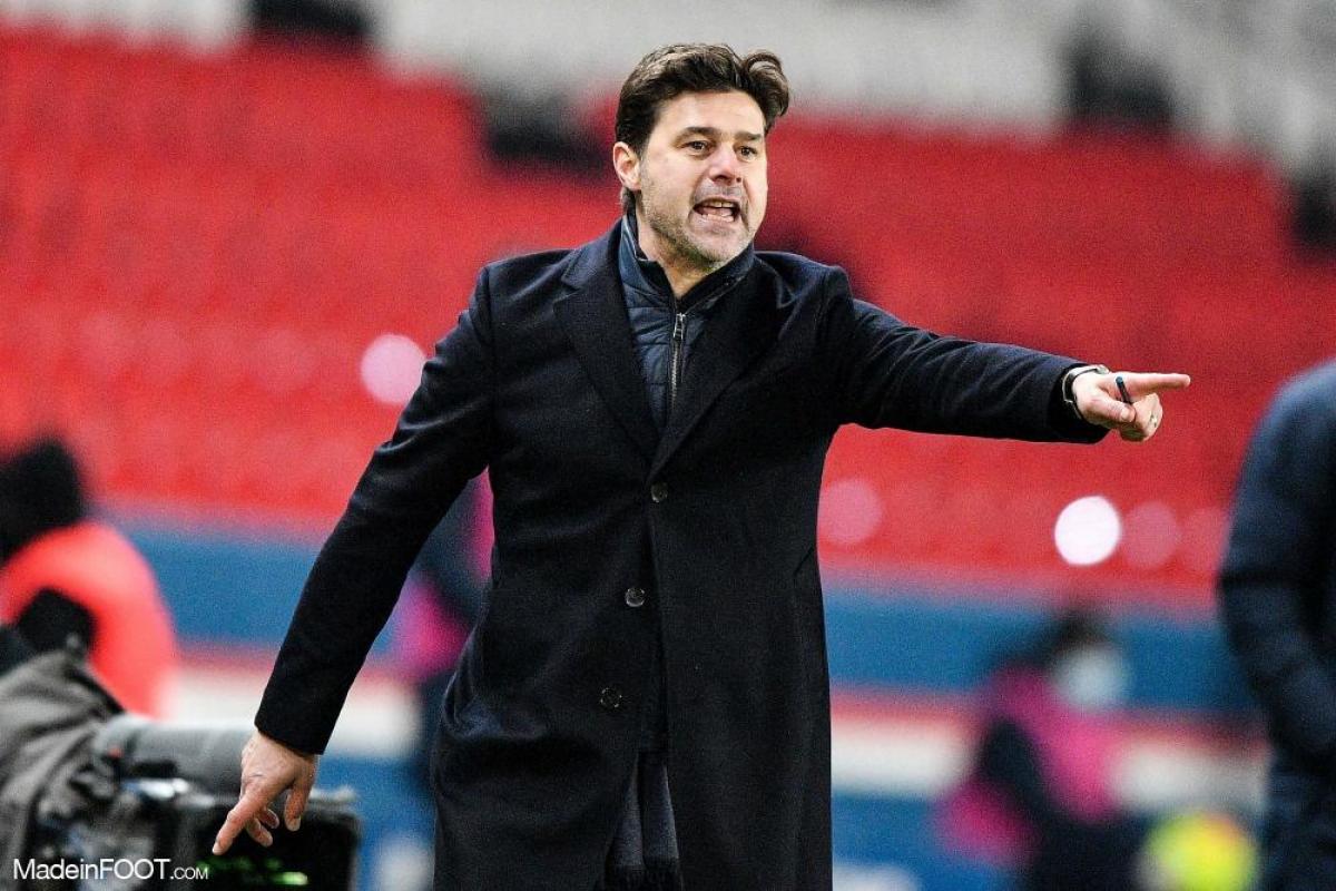 Mauricio Pochettino, l'entraîneur du Paris Saint-Germain.