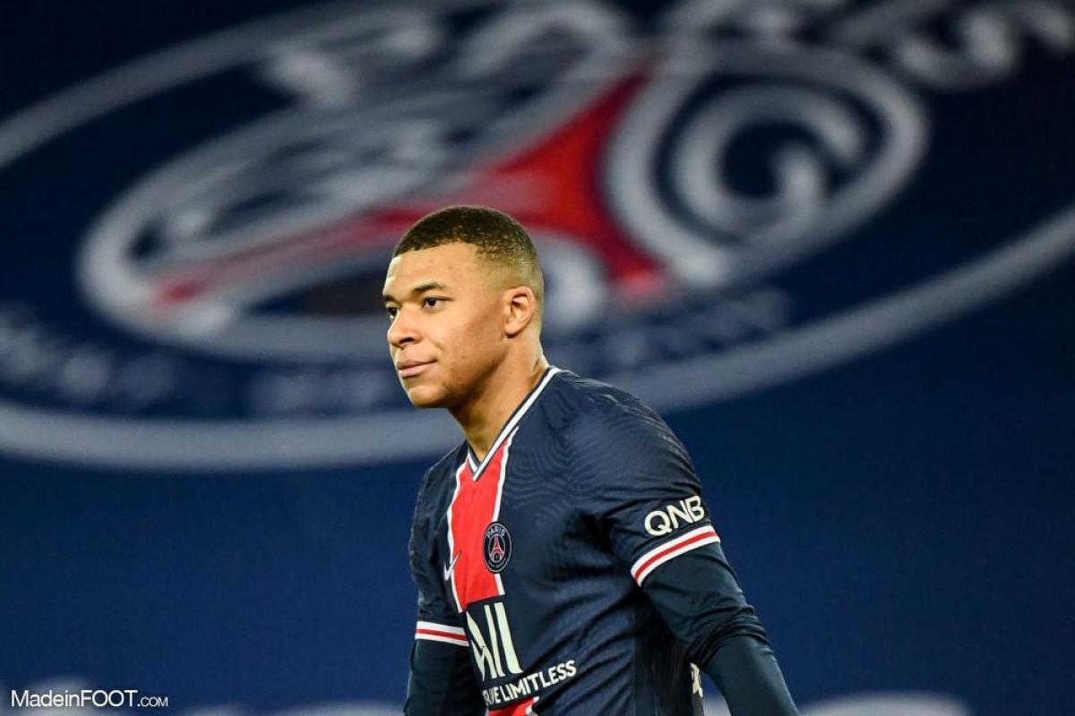 Kylian Mbappé, attaquant du Paris Saint-Germain