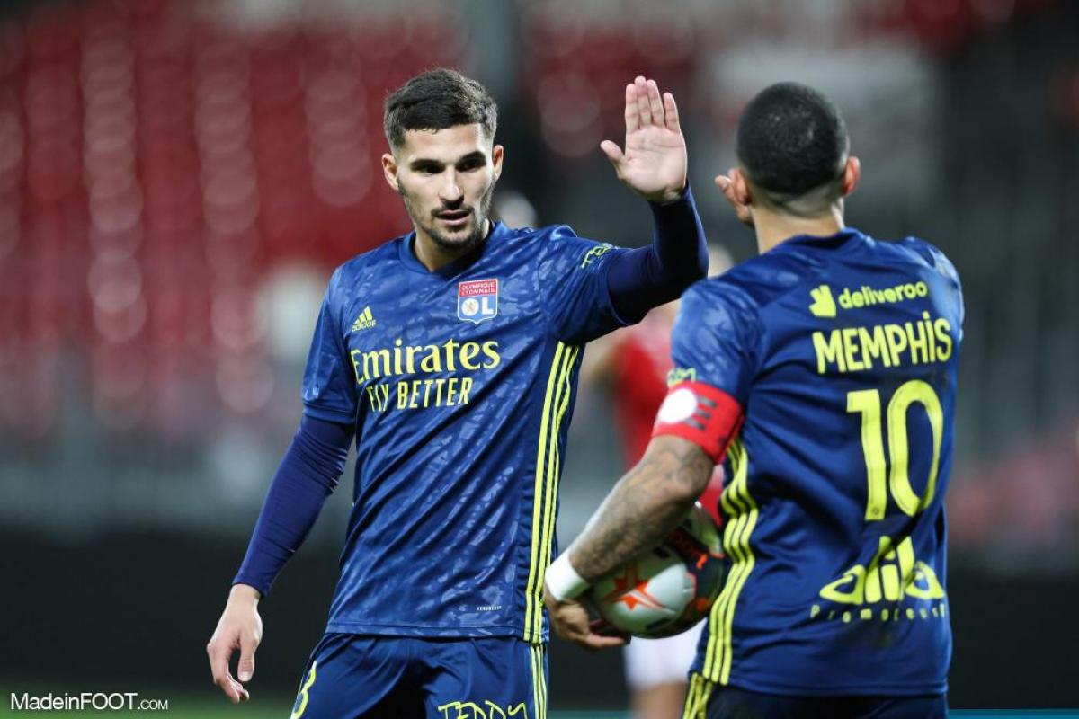 Aouar avec l'OL