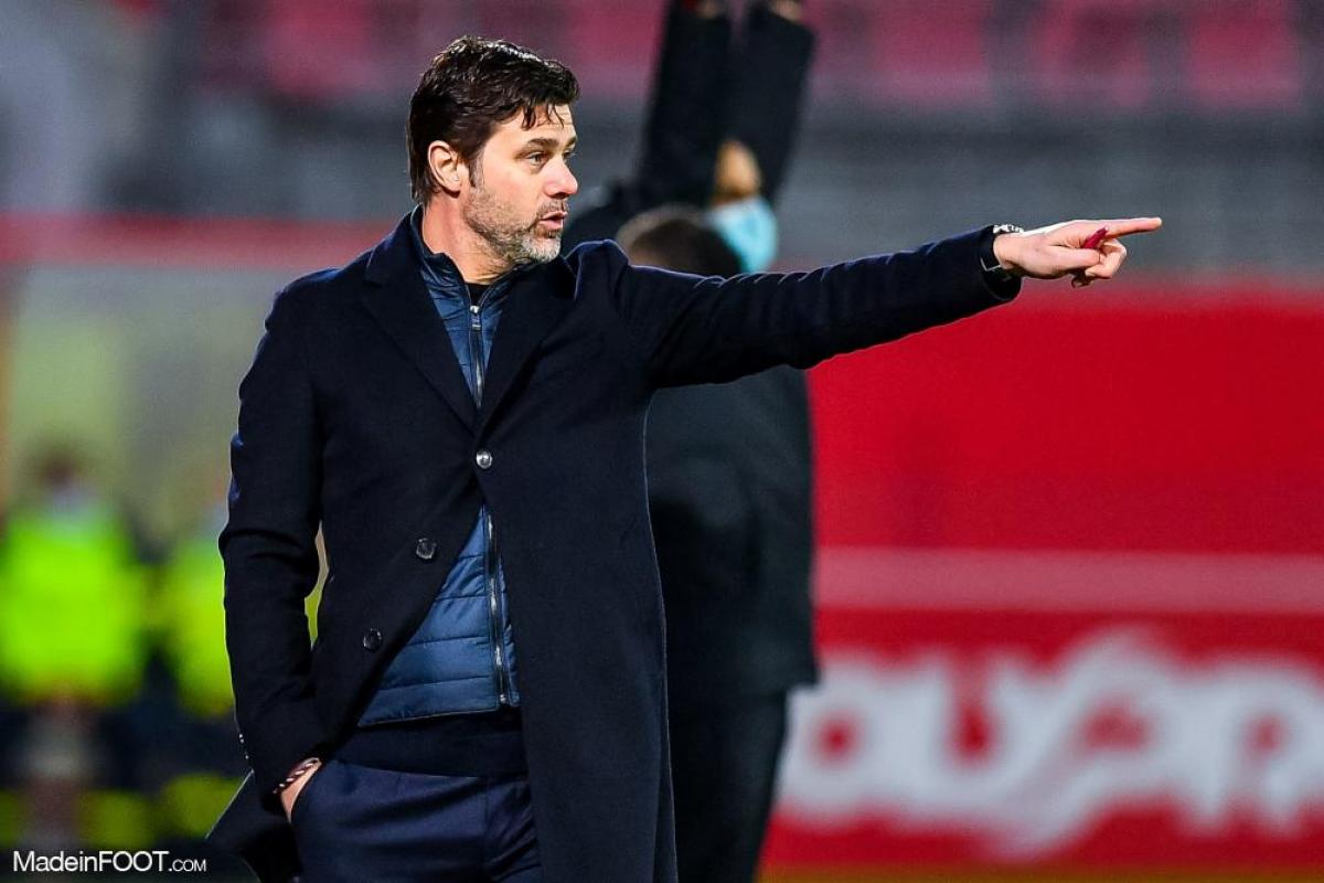 Mauricio Pochettino, l'entraîneur du Paris Saint-Germain.