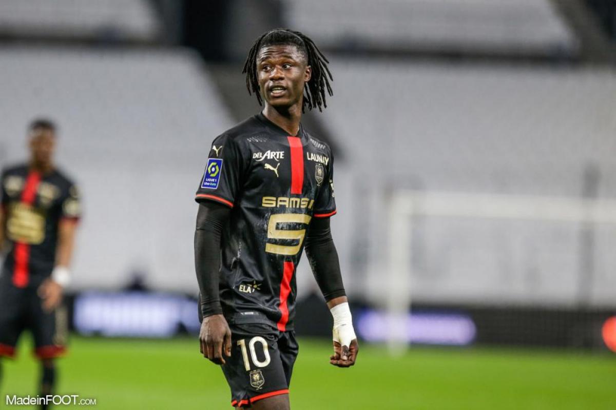 Camavinga avec Rennes