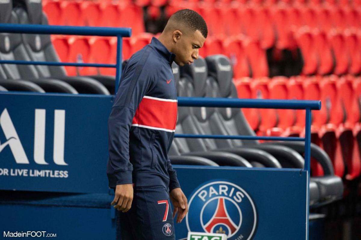 Kylian Mbappé, attaquant du Paris Saint-Germain