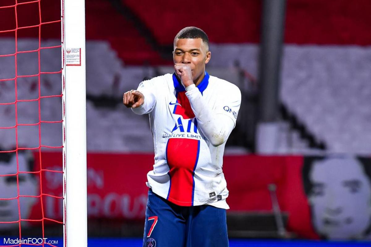 Kylian Mbappé contre Brest