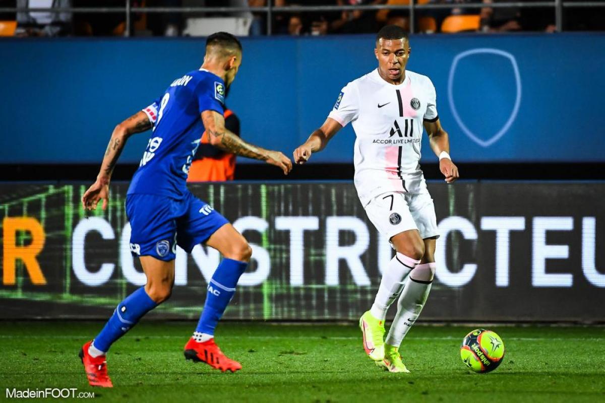 Mbappé avec le PSG