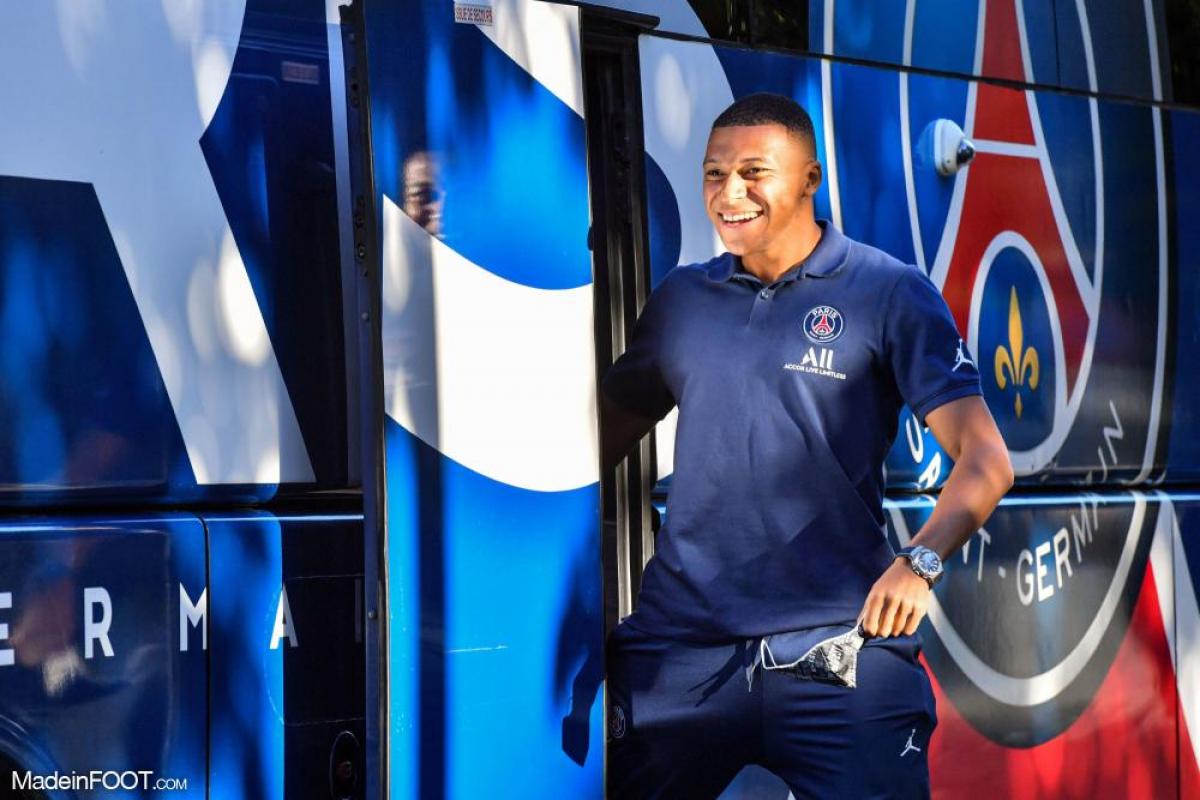 Kylian Mbappé, l'attaquant du PSG