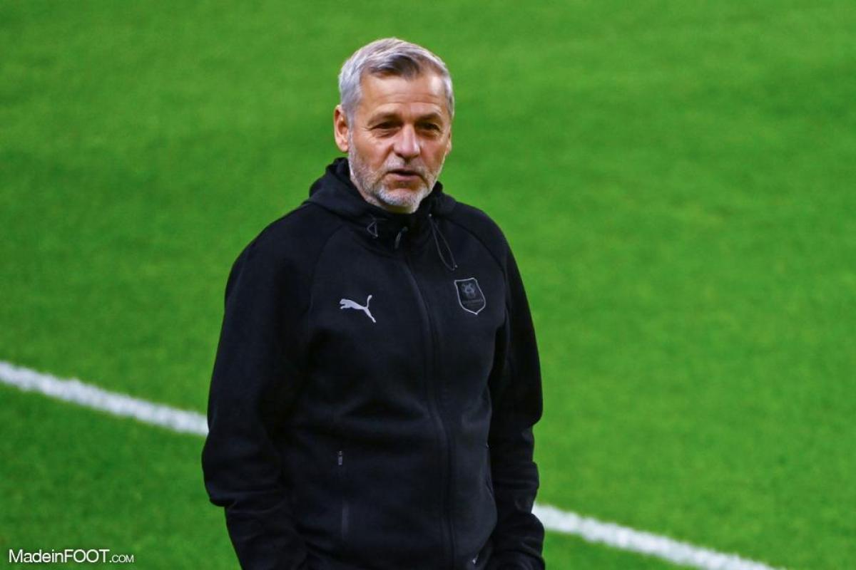 Bruno Genesio, l'entraîneur du Stade Rennais FC.
