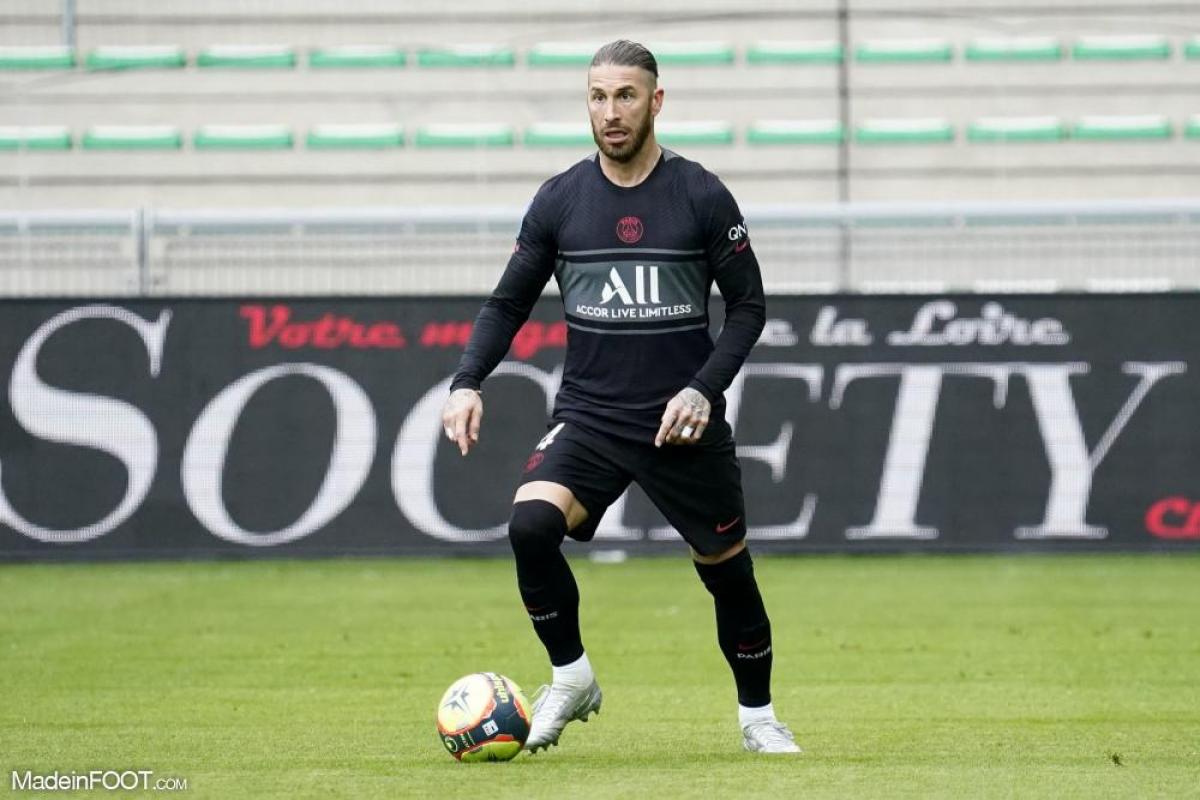 Sergio Ramos, le défenseur central du PSG 