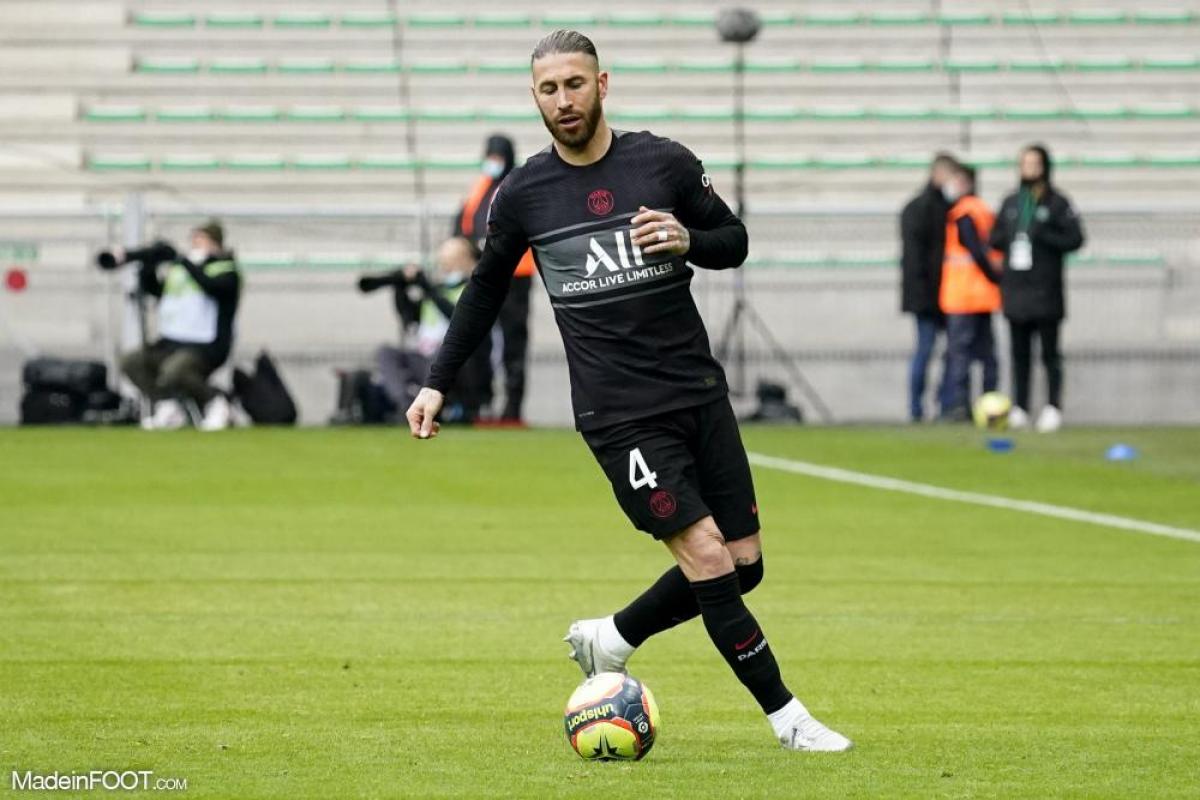 Sergio Ramos, le défenseur du PSG 