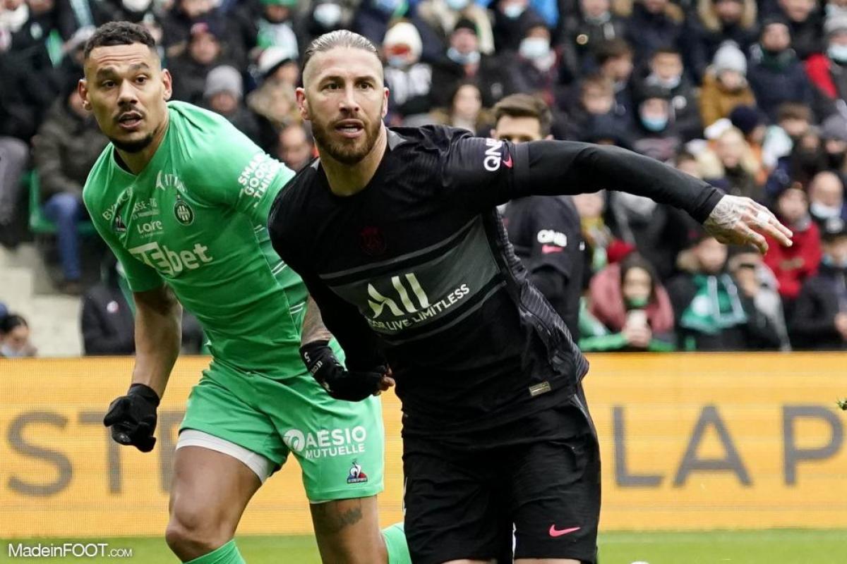 Sergio Ramos, le défenseur central du Paris Saint-Germain.