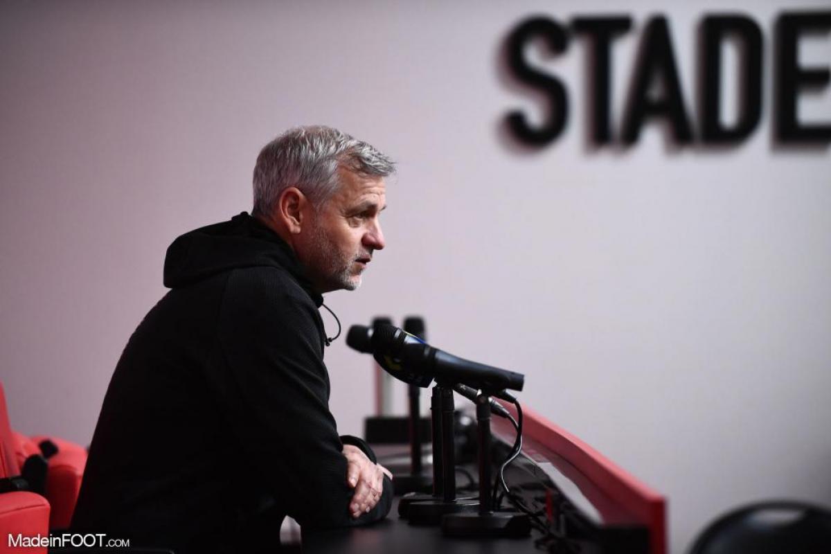 Bruno Genesio, l'entraîneur du Stade Rennais 