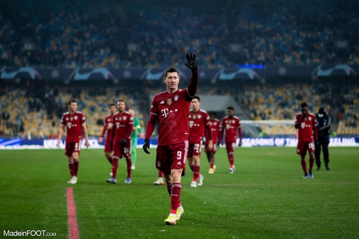 Robert Lewandowski ici sous le maillot du Bayern Munich 