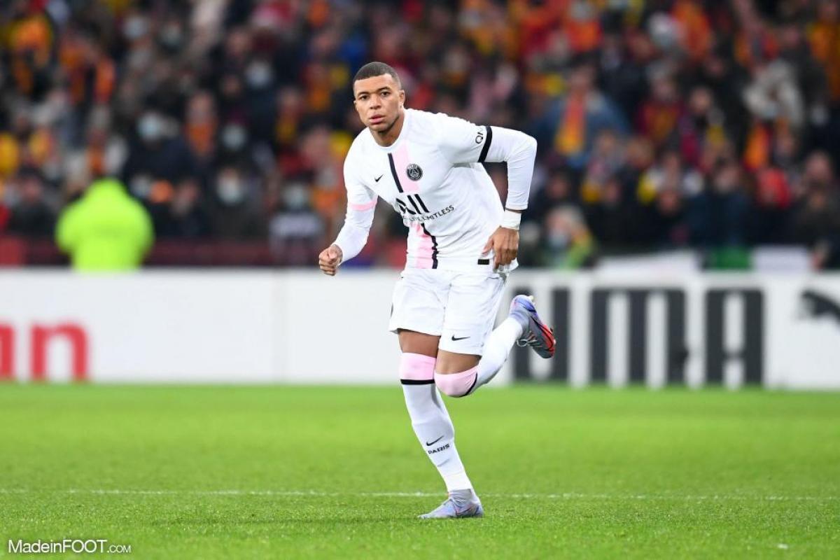 Kylian Mbappé, joueur du PSG