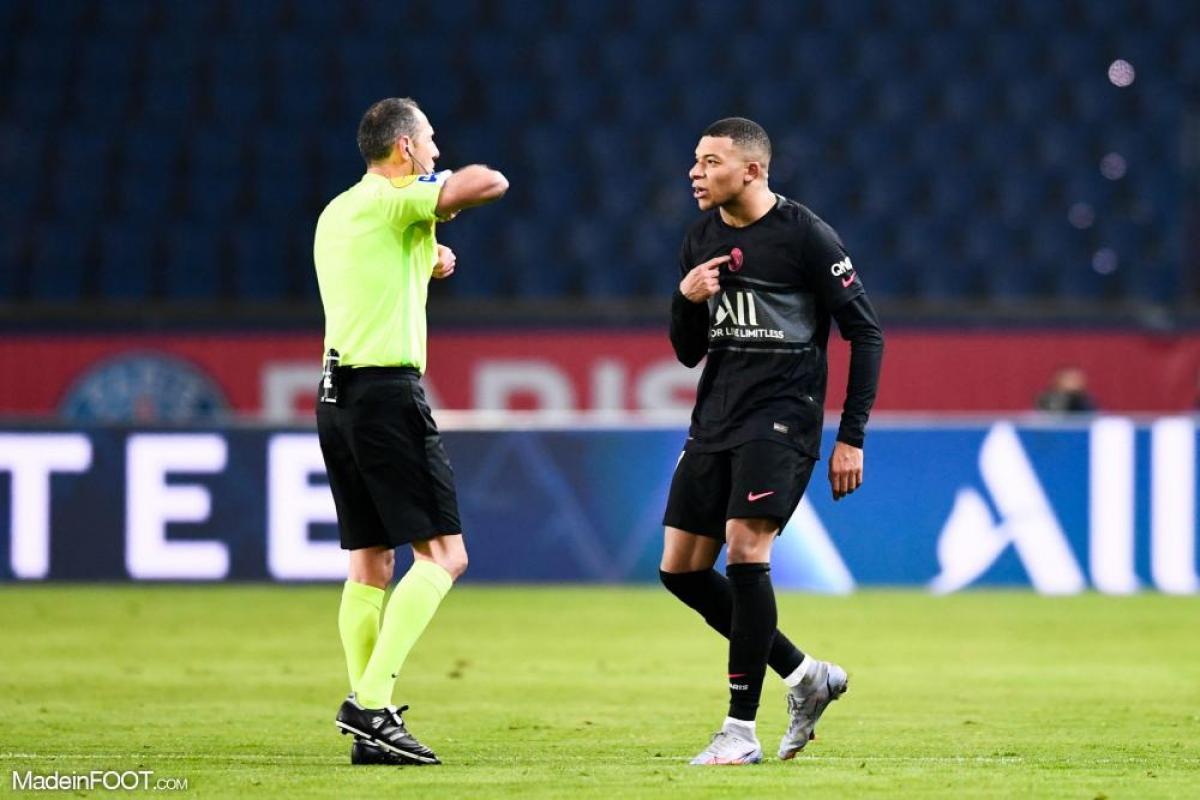Kylian Mbappé avec le PSG