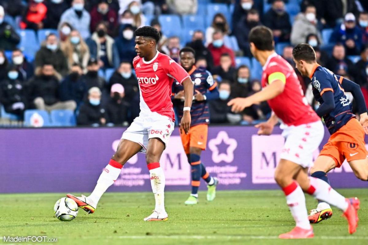 Aurélien Tchouaméni sous les couleurs de Monaco