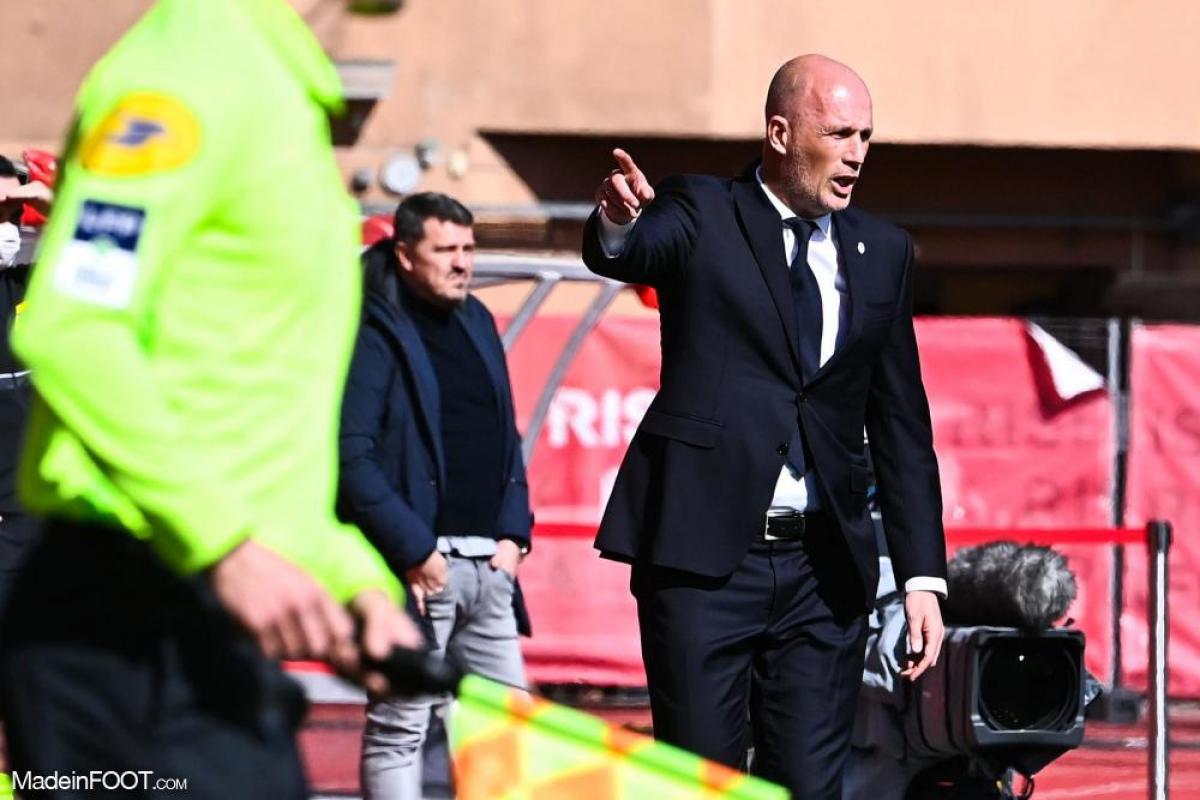 Philippe Clement, entraîneur de l'AS Monaco