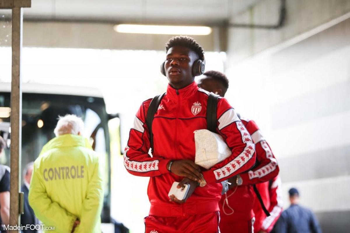 Aurélien Tchouaméni sous les couleurs de Monaco