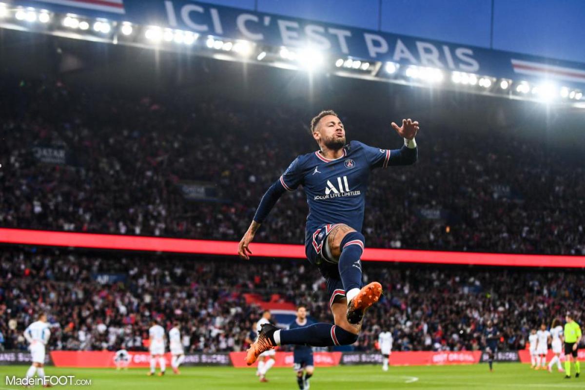 Neymar avec le PSG