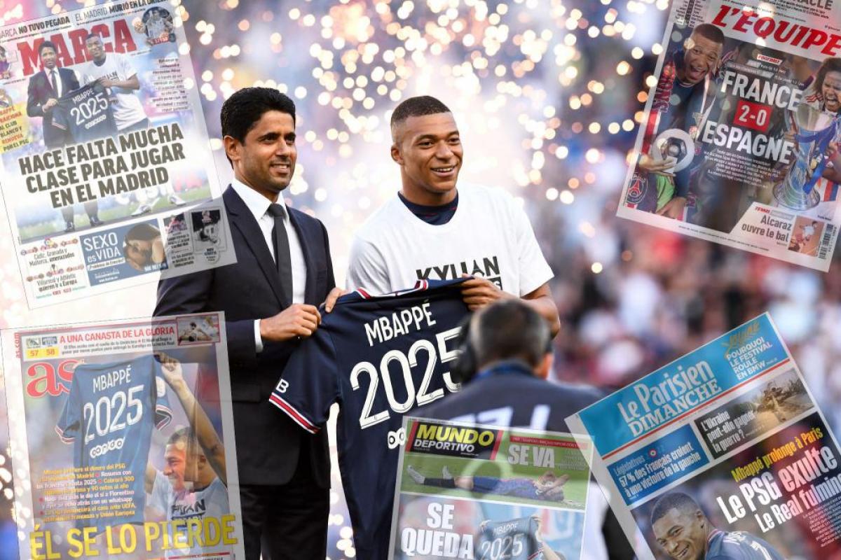 La revue de presse de la prolongation de Kylian Mbappé