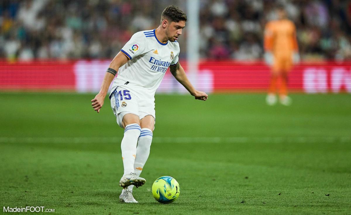 Federico Valverde, le milieu de terrain du Real Madrid et de l'Uruguay.