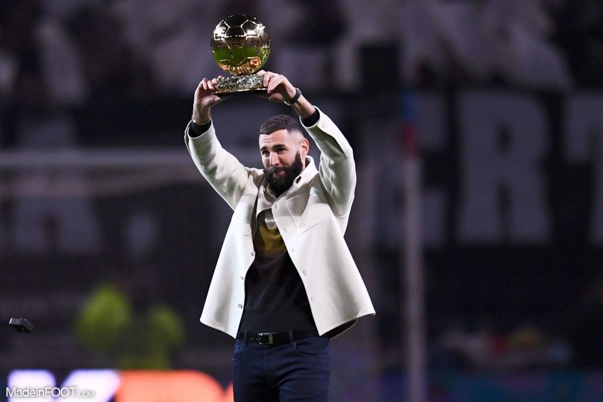 Karim Benzema, Ballon d'Or 2022. 