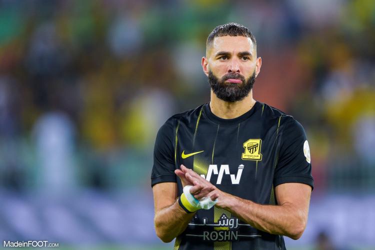 Karim Benzema, attaquant d'Al-Ittihad