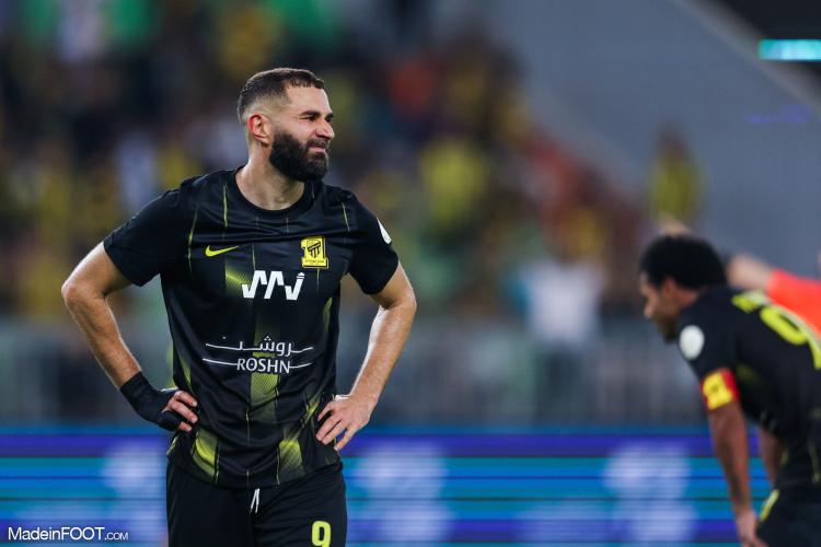 Karim Benzema avec Al-Ittihad