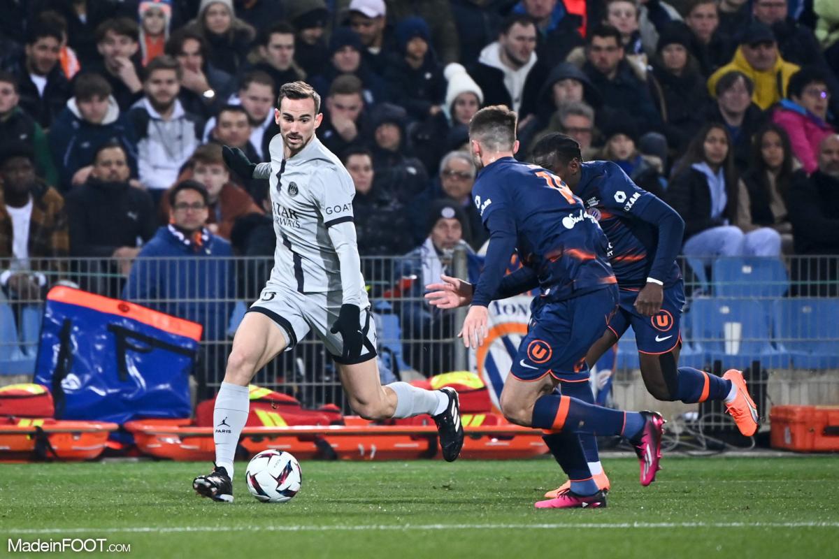 Fabian Ruiz, milieu de terrain espagnol du PSG.