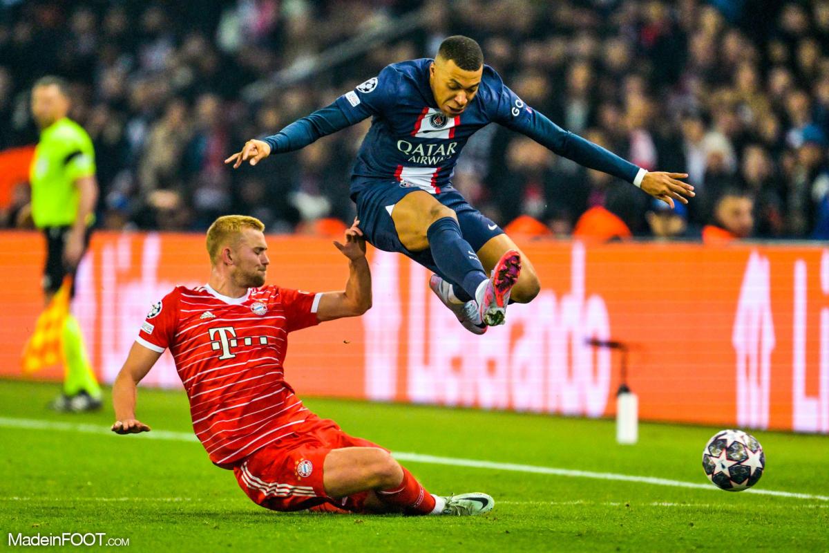 Kylian Mbappé avec le PSG