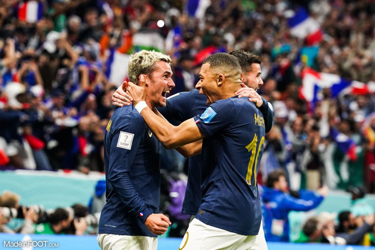 Kylian Mbappé et Antoine Griezmann