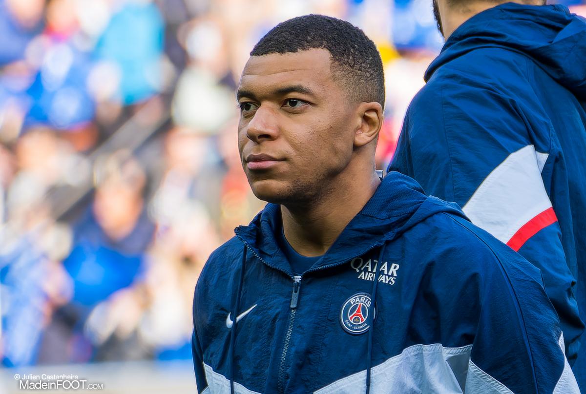 Kylian Mbappé avec le PSG