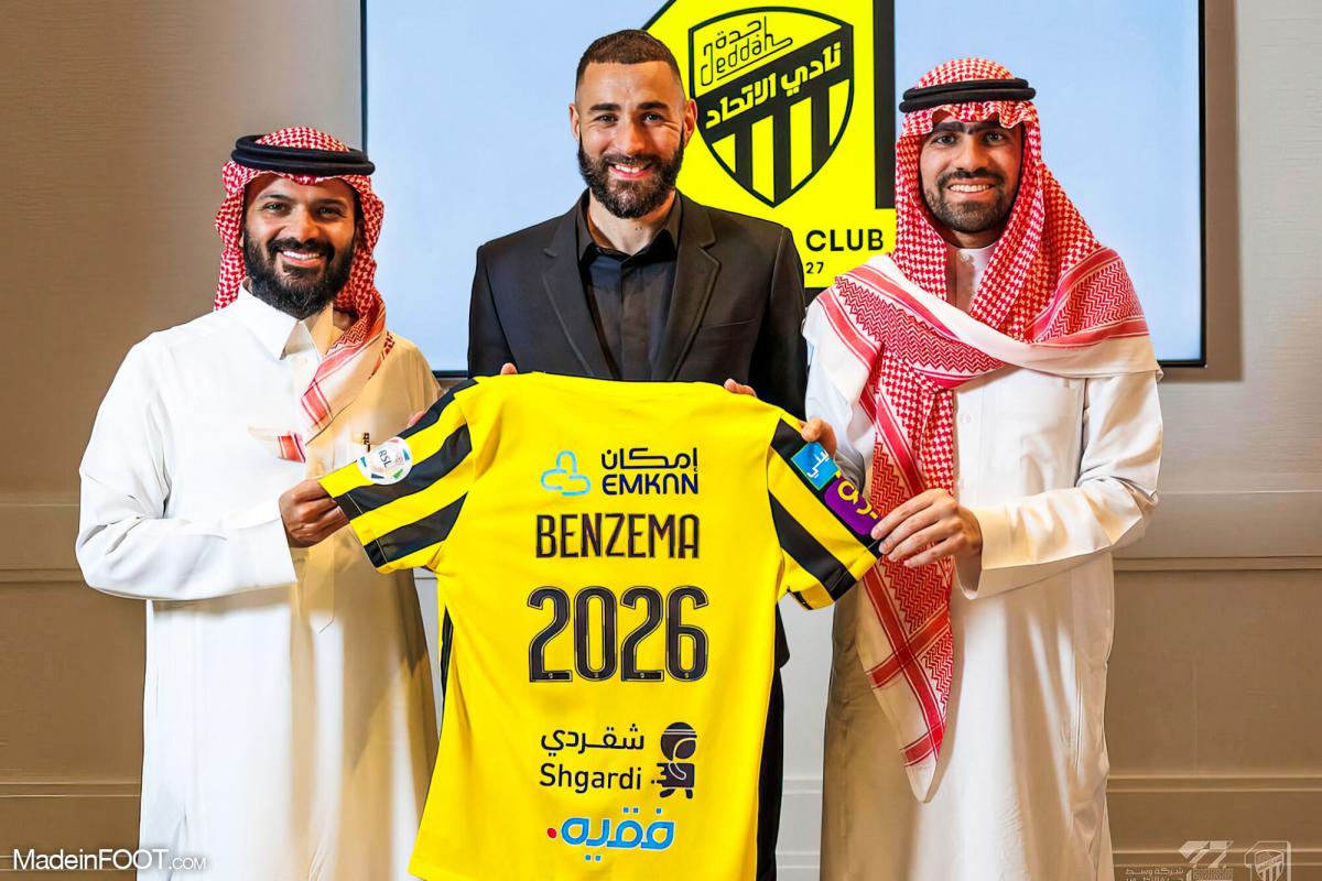 Karim Benzema avec Al Ittihad