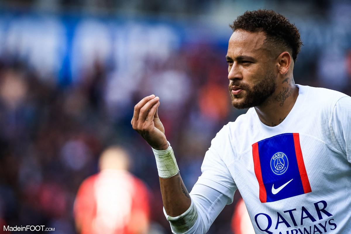 Neymar avec le PSG