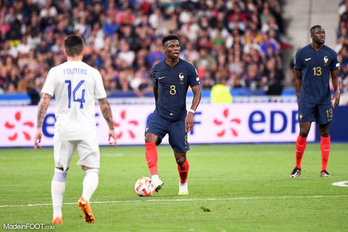 Aurélien Tchouaméni, milieu du Real Madrid et de l'équipe de France