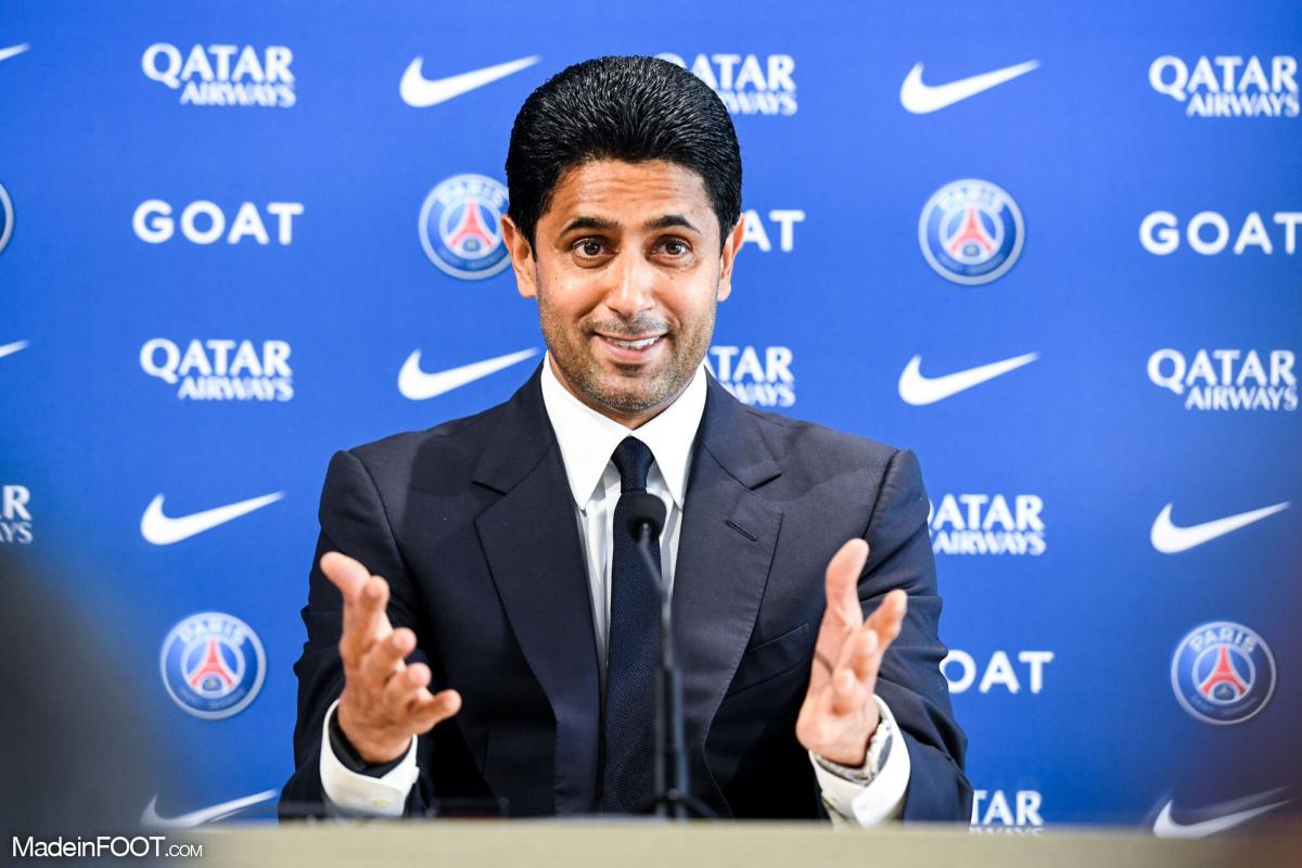 Nasser Al-Khelaïfi, président du Paris Saint-Germain