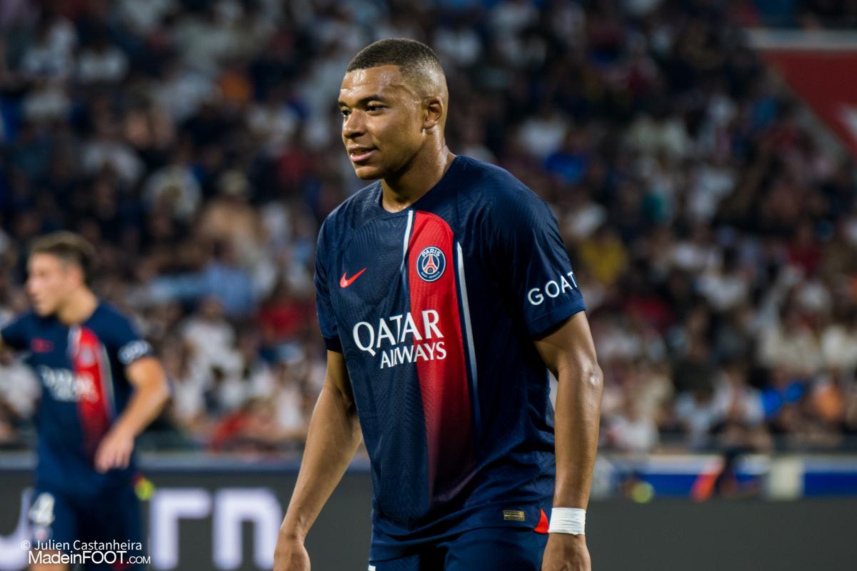 Kylian Mbappé avec le PSG